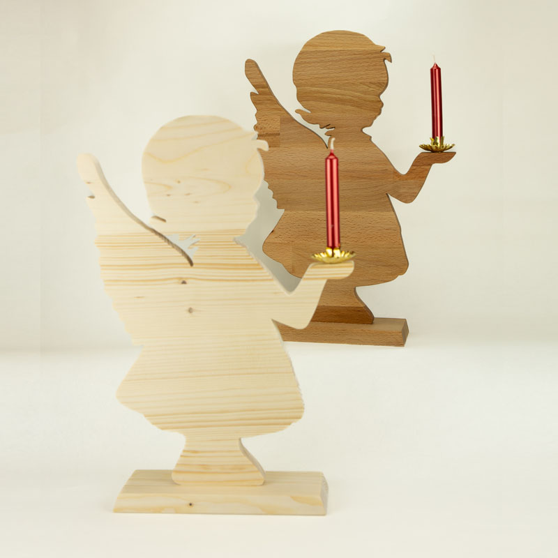 Bild von Engel mit Kerze