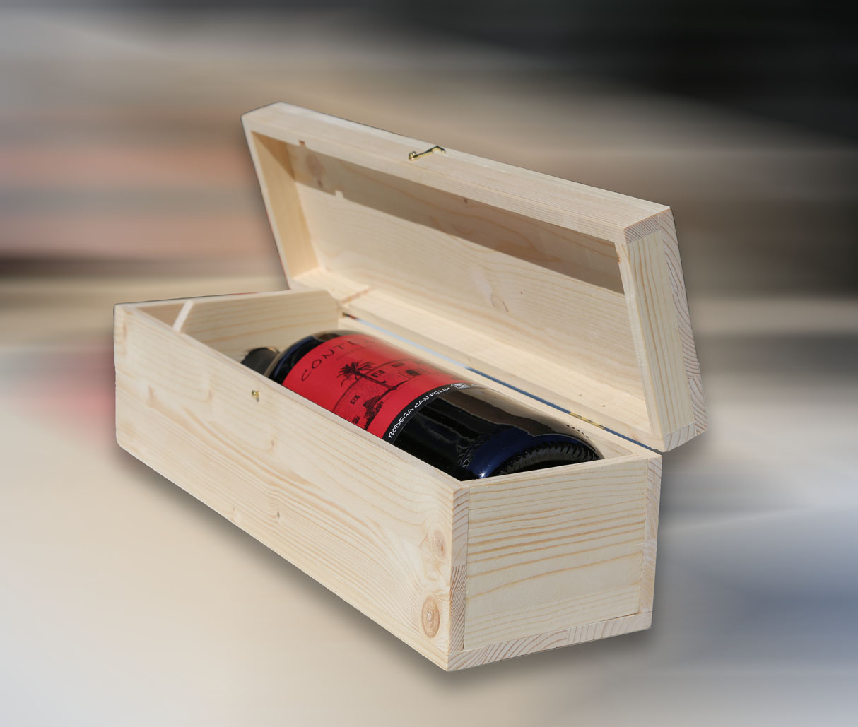 Bild von Weinkiste Magnum mit Klappdeckel