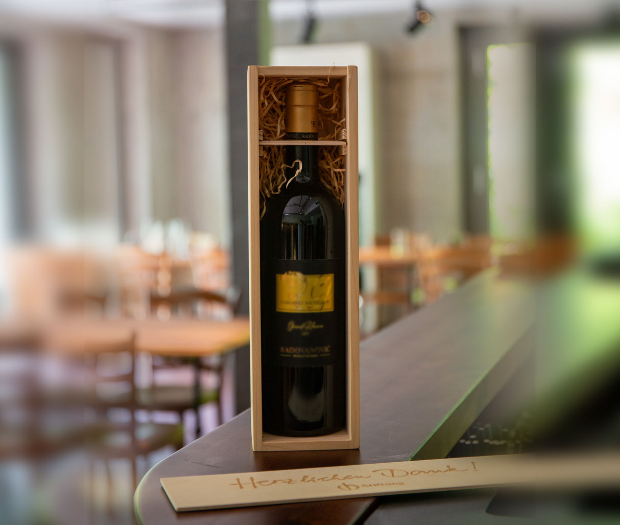 Bild von Weinkiste 0.75 l mit Schiebedeckel